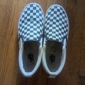 Vans Black and White Classic Sneakers